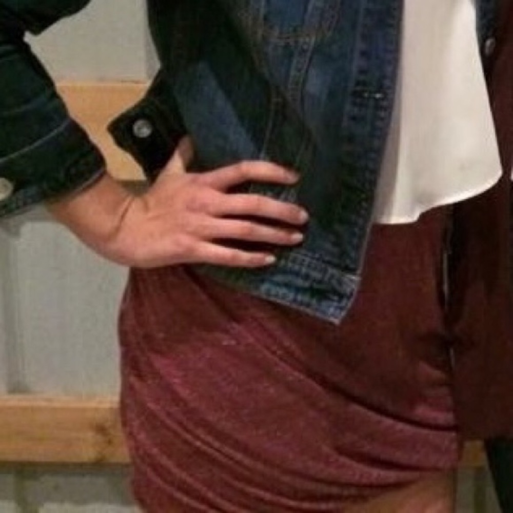 Free People “bubble” skirt